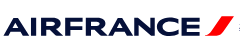 Air France logo with SkyTeam emblem on the right.